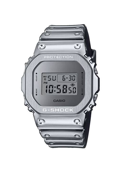 Casio Çok Renkli Erkek G-Shock GM-5600YM-8A8DR Gri Silikon Erkek