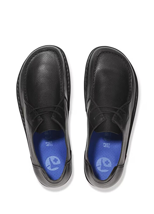 Utti Siyah Erkek Deri Ayakkabı - Görsel 6