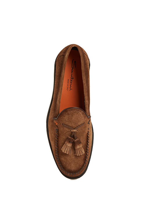 Tulsi Detroit Kahverengi Erkek Süet Loafer - Görsel 5