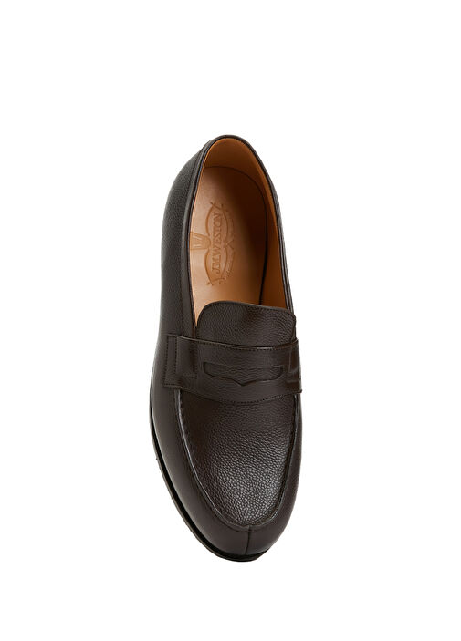 Kahverengi Erkek Deri Loafer - Görsel 10
