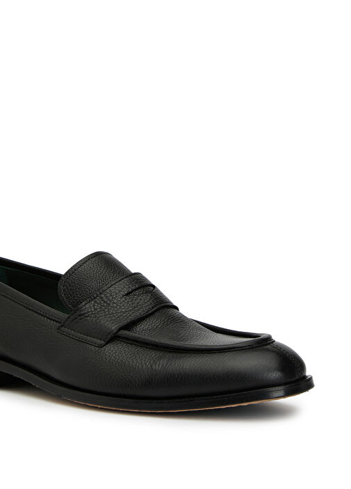 George Hogg Siyah George Hogg Rahat Erkek Günlük Deri Loafer