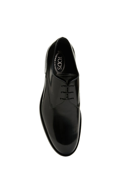 Siyah Erkek Deri Ayakkabı - Görsel 5