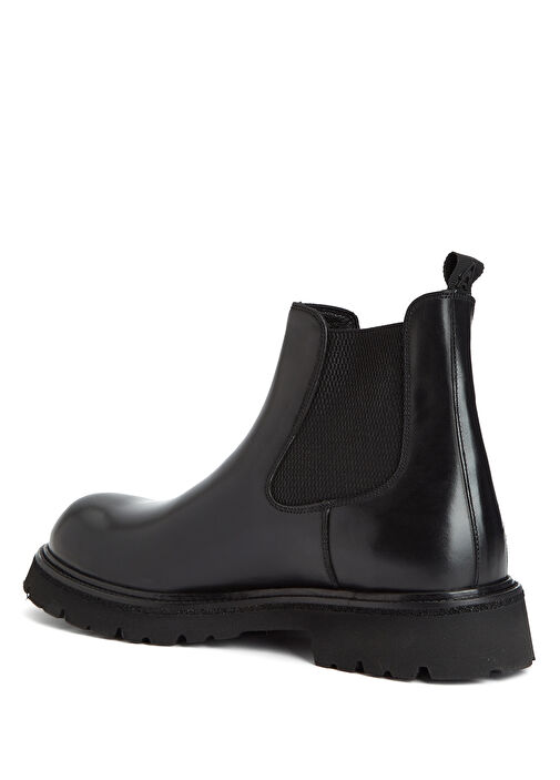 Siyah Erkek Deri Chelsea Bot - Görsel 4