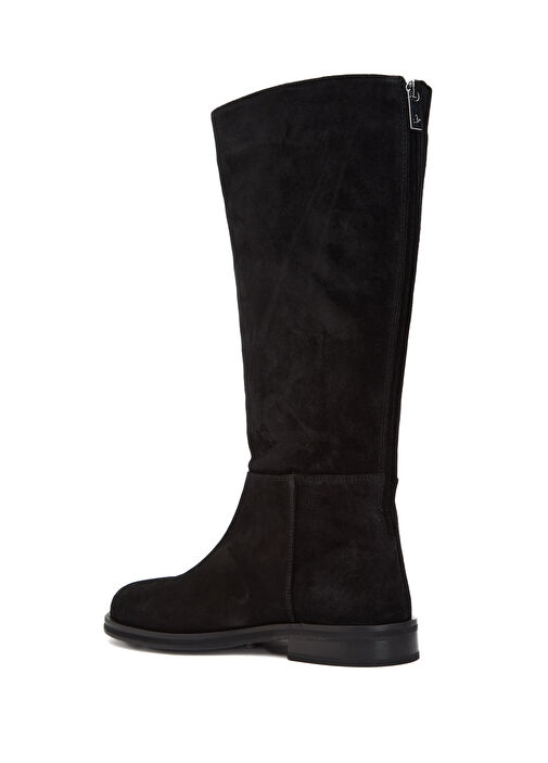 Siyah Kadın Süet Çizme - Görsel 4