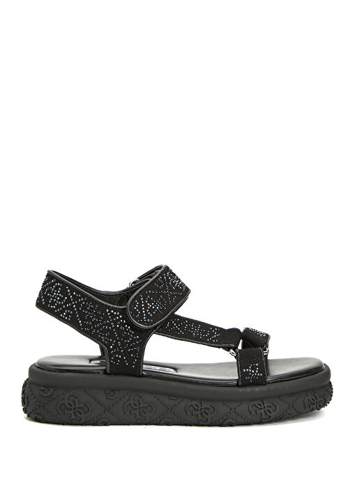 Lode Siyah Kadın Sandalet - Görsel 2