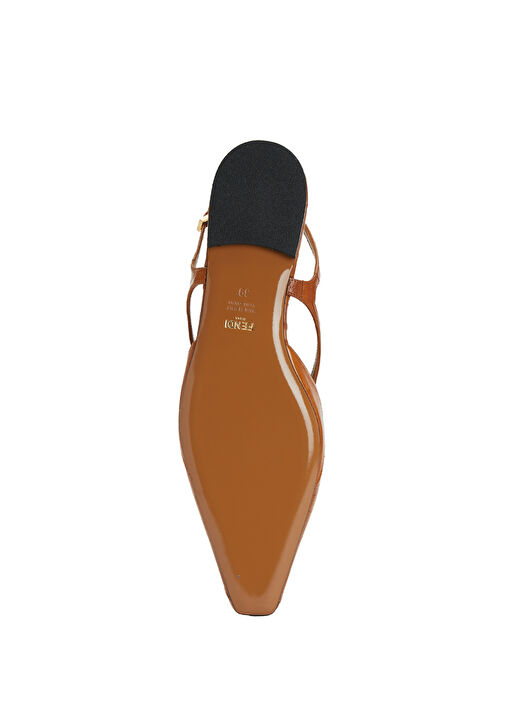 FFold Taba Dokulu Deri Babet - Görsel 6