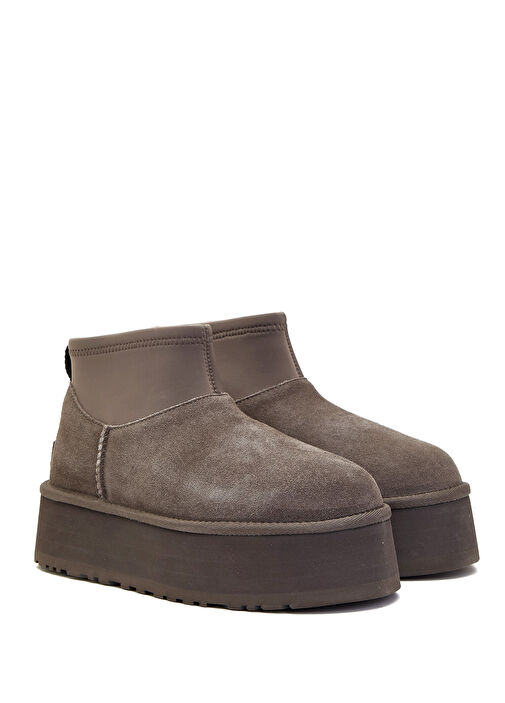 Ugg - Classic Mini Dipper Gri Kadın Bot - Gri