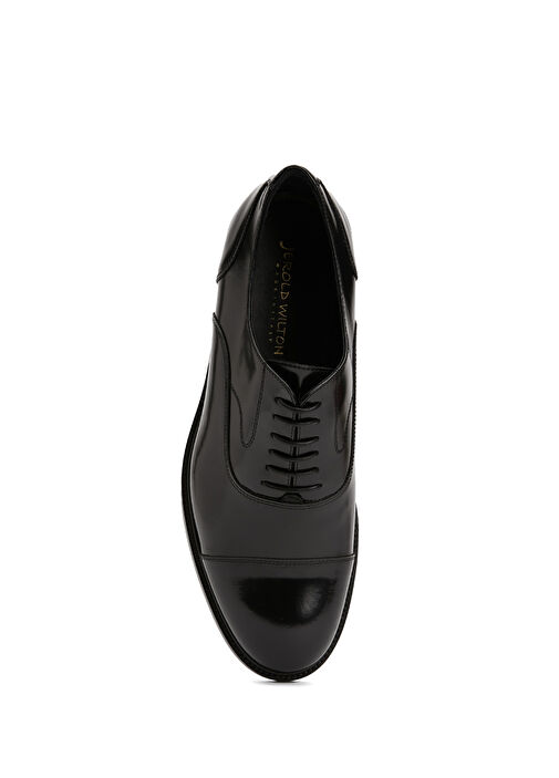 Siyah Erkek Deri Ayakkabı - Görsel 5