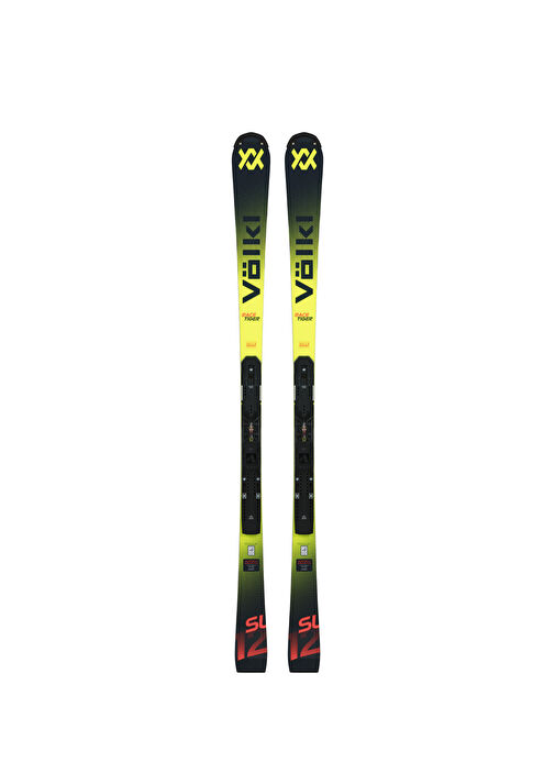 Völkl - Racetiger SL R FIS WC-Plate Unisex Yarış Kayak Takımı - Beyaz