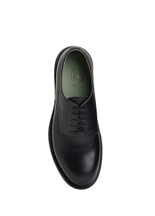 Siyah Erkek Deri Ayakkabı - Görsel 5