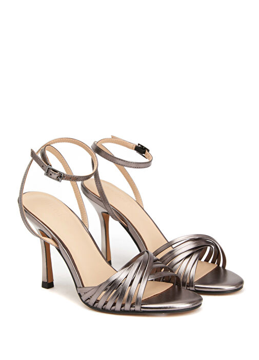 Platin Kadın Sandalet - Görsel 3