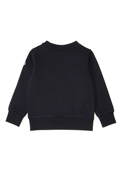 Moncler - Lacivert Erkek Çocuk Sweatshirt - Lacivert