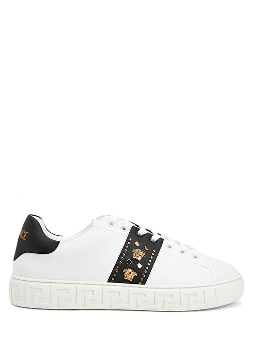 Beyaz Siyah Kadın Sneaker - Görsel 2