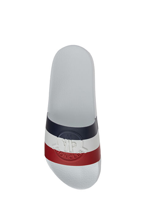 Basile Beyaz Logo Detaylı Erkek Terlik - Görsel 5