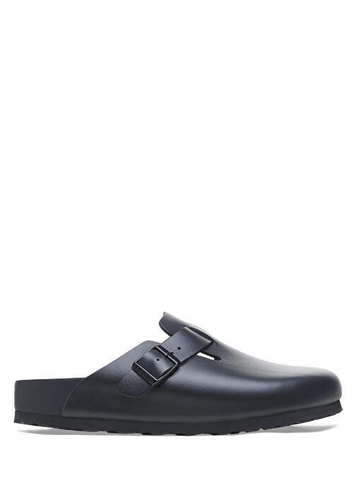 Boston EXQ Siyah Kadın Deri Terlik - Görsel 2