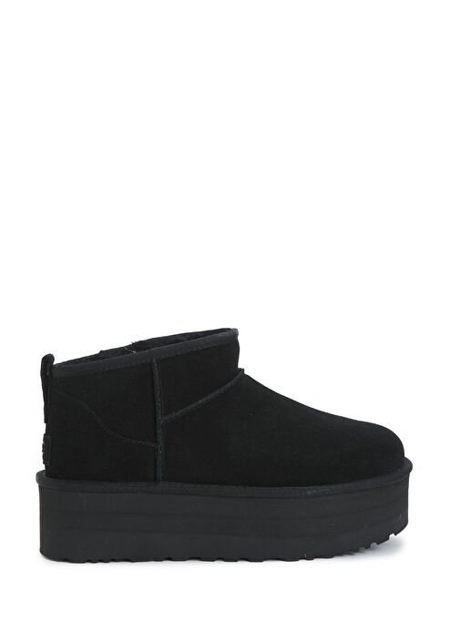 Classic Ultra Mini Platform Kadın Deri Bot - Görsel 2