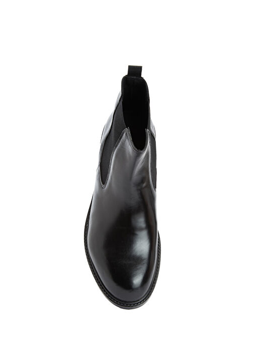 Siyah Erkek Deri Bot - Görsel 5