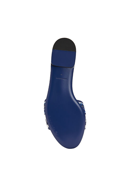 Mavi Logo Nakışlı Kadın Terlik - Görsel 6