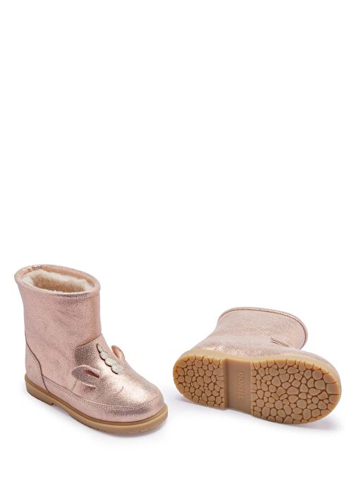 Xelly Silver Pembe Unisex Çocuk Deri Bot - Görsel 6