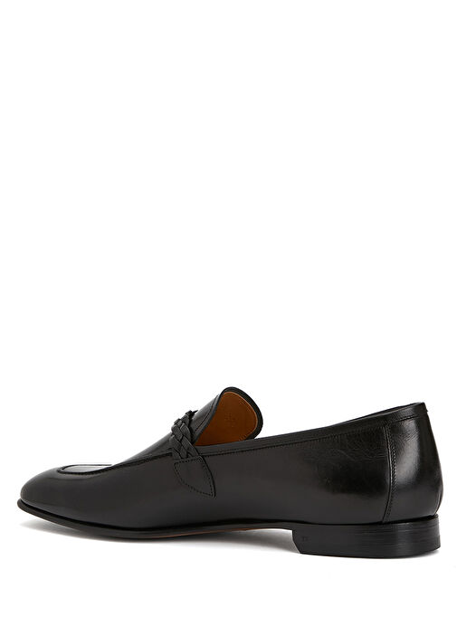 Martin Siyah Erkek Deri Loafer - Görsel 4
