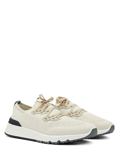 Gri Mavi Çorap Formlu Erkek Sneaker - Görsel 3