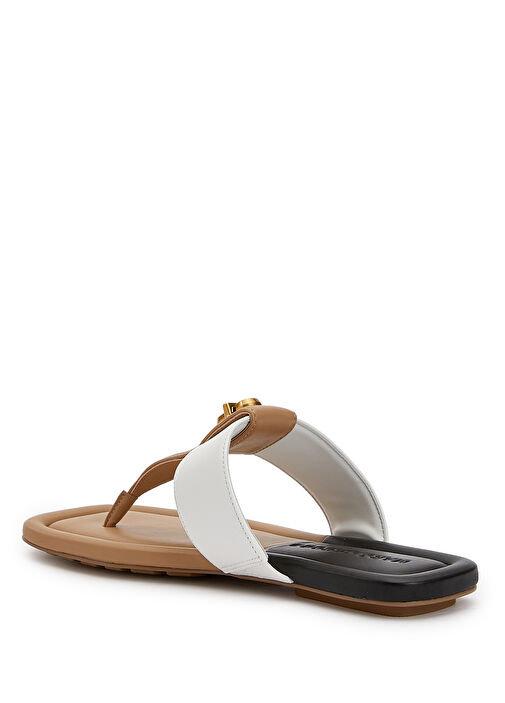 Camel Kadın Deri Terlik - Görsel 4