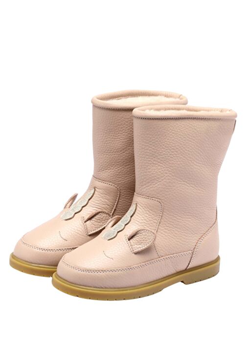 Wadudu Classic Açık Pembe Unisex Çocuk Deri Bot - Görsel 3