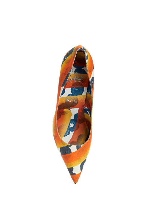 Miss Desenli Topuklu Ayakkabı - Görsel 5