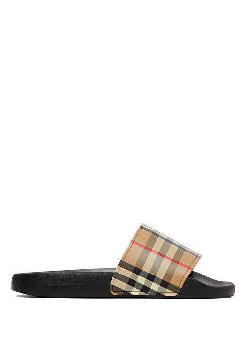 Burberry Bej Kadın Furley Vintage Slides Bej Kadın Terlik 1761824