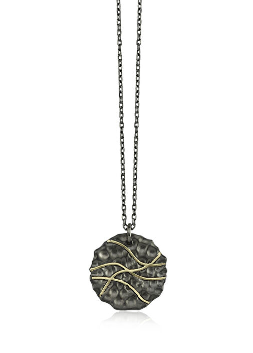 Kintsugi 14K Gold and 925K Sterling Silver Men's Necklace