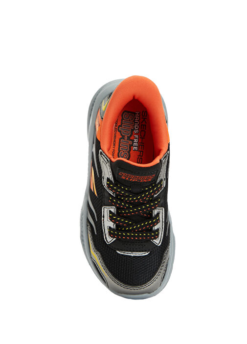 Meteor-Lights Siyah Silver Erkek Çocuk Sneaker - Görsel 5