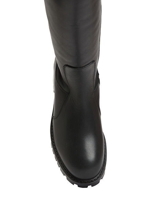 Divarese Divarese Siyah Kadın Deri Çizme Bot | Beymen Siyah - 5. görsel