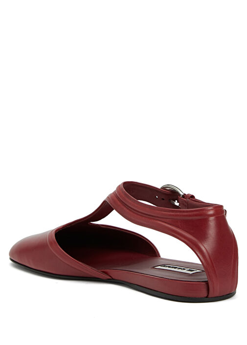 Bordo Deri Babet - Görsel 4