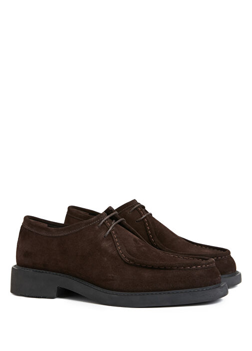 Kahverengi Erkek Süet Ayakkabı - Görsel 3