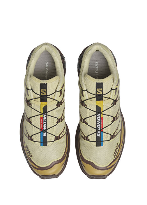 XT-6 Sarı Kahve Kadın Sneaker - Görsel 4