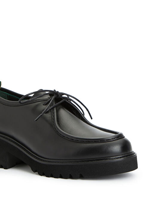 Siyah Kadın Deri Ayakkabı - Görsel 7