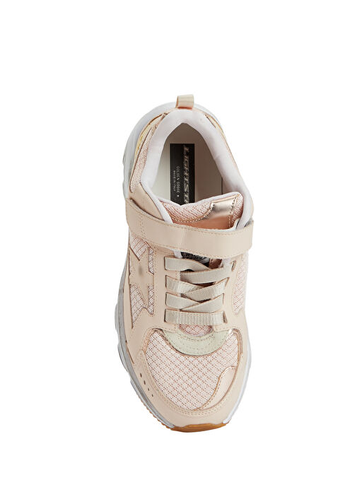 Light Star Pembe Sarı Unisex Çocuk Sneaker - Görsel 5