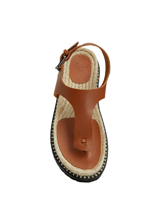 Tokio Taba Kadın Deri Sandalet - Görsel 10