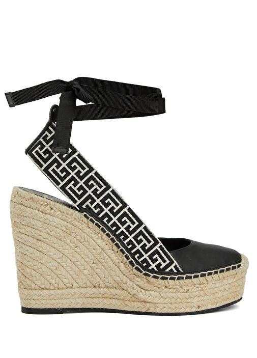 Siyah Kadın Espadril - Görsel 2