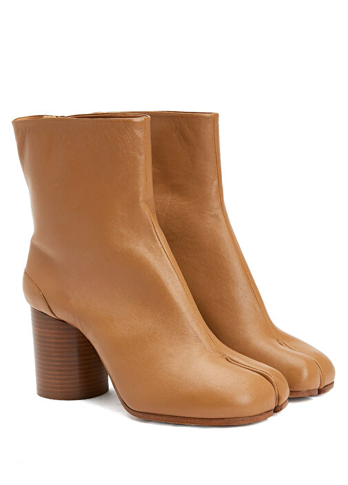 Tabi Nude Kadın Deri Bot - Görsel 3