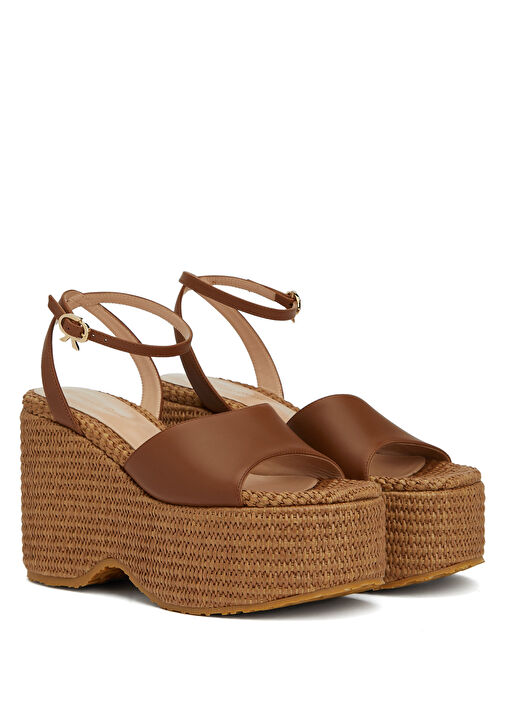 Thalia Taba Kadın Deri Espadril - Görsel 3