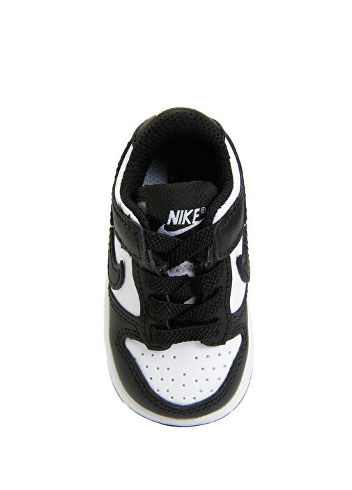 Dunk Low Beyaz Erkek Bebek Deri Sneaker - Görsel 5