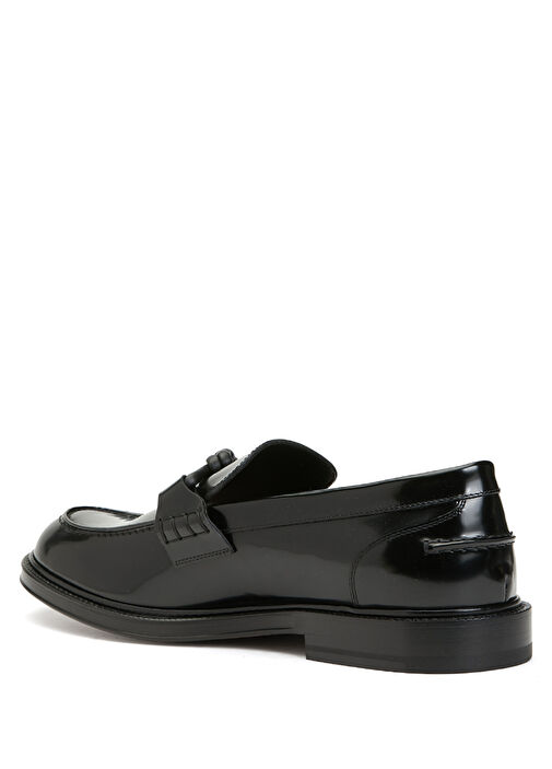 Astaire Siyah Erkek Deri Loafer - Görsel 4