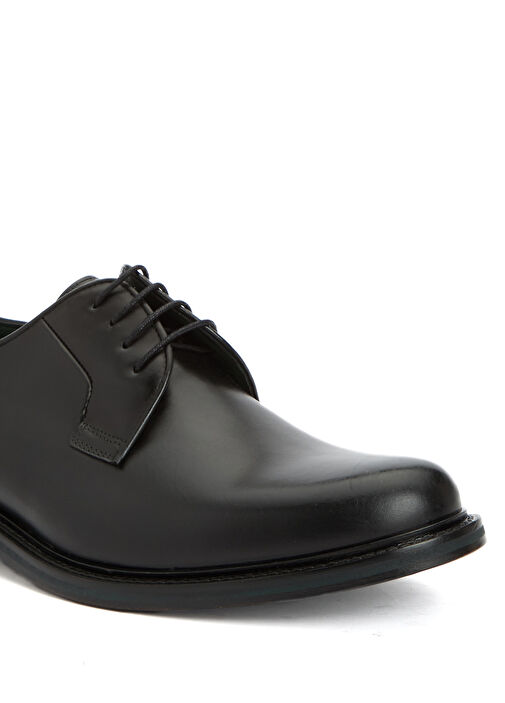 Siyah Erkek Deri Ayakkabı - Görsel 7