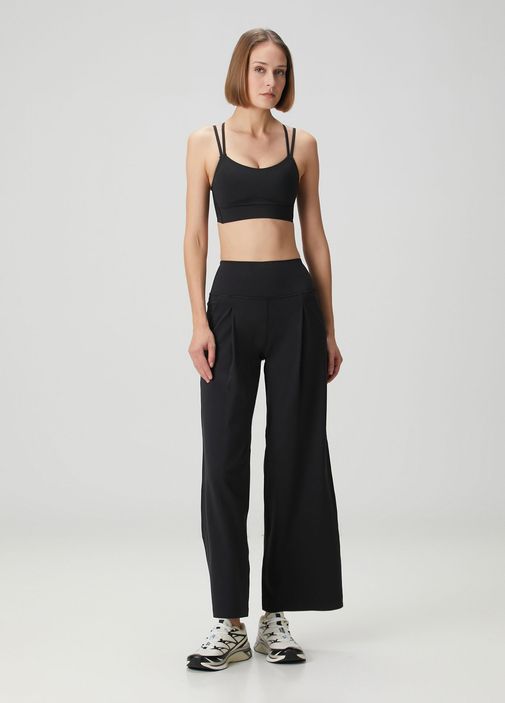lululemon Siyah Kadın Align Siyah Regular Fit Palazzo Pantolon