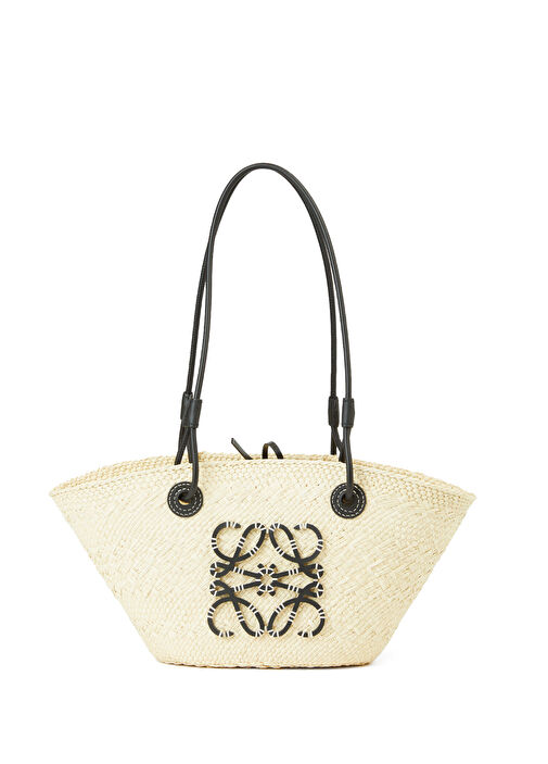 Loewe - Anagram Small Beige Women's Beach Bag