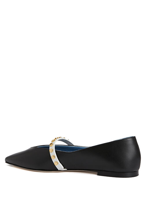 Siyah Deri Babet - Görsel 4