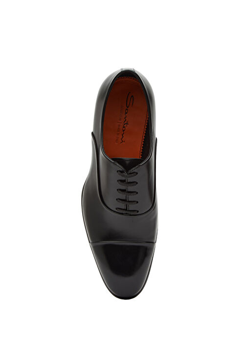 Siyah Erkek Deri Ayakkabı - Görsel 5