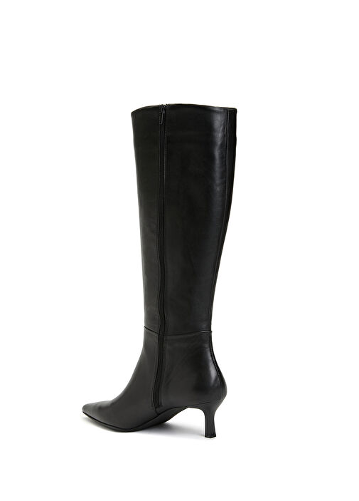 Divarese Divarese Siyah Kadın Deri Çizme Bot | Beymen Siyah - 4. görsel