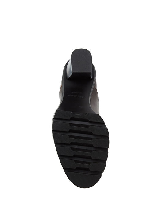 Alyson Çorap Formlu Kadın Deri Bot - Görsel 6